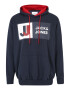 Jack & Jones Plus Mikina 'LOGAN' námornícka modrá / červená / biela - Pepit.sk