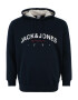 Jack & Jones Plus Mikina tmavomodrá / červená / biela - Pepit.sk