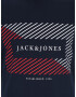 Jack & Jones Plus Tričko 'CYRUS' námornícka modrá / tmavočervená / biela - Pepit.sk