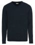 JACK & JONES Sveter 'JJEBASIC KNIT V-NECK' tmavomodrá - Pepit.sk