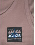 JACK & JONES Tričko 'HUNT' tmavošedá / svetlofialová / čierna / biela - Pepit.sk