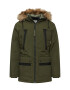 JACK & JONES Zimná parka 'Rocket' svetlohnedá / olivová / čierna - Pepit.sk