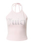 Juicy Couture White Label Top 'ETTA' svetloružová / strieborná - Pepit.sk