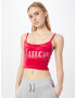 Juicy Couture White Label Top 'RAIN' malinová / priehľadná - Pepit.sk