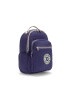 KIPLING Batoh 'Seoul' indigo / biela - Pepit.sk