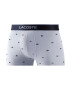 LACOSTE Boxerky 'Trunks' tmavomodrá / sivá melírovaná / červená / biela - Pepit.sk