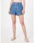 LEVI'S Džínsy 'HIGH WAIST A LINE SHORT' modrá denim - Pepit.sk