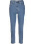 LEVI'S Džínsy 'HIGH WAISTED MOM JEAN MED INDIGO - FLAT FINISH' modrá denim - Pepit.sk