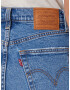 LEVI'S ® Džínsy modrá denim / hnedá / krvavo červená / biela - Pepit.sk