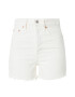 LEVI'S Džínsy 'RIBCAGE SHORT NEUTRALS' biela - Pepit.sk