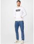 LEVI'S Mikina 'LSE_T3 GRAPHIC HOODIE NEUTRALS' čierna / biela - Pepit.sk