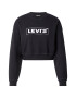 LEVI'S Mikina 'GRAPHIC LAUNDRY CREW BLACKS' čierna / biela - Pepit.sk