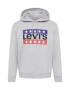 LEVI'S Mikina 'LSE_T3 GRAPHIC HOODIE GREYS' modrá / sivá melírovaná / červená / čierna - Pepit.sk