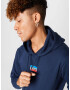 LEVI'S Mikina 'STANDARD GRAPHIC HOODIE MULTI-COLOR' neónovo modrá / tmavomodrá / melónová / biela - Pepit.sk