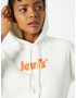 LEVI'S Mikina 'GRAPHIC STANDARD HOODIE NEUTRALS' tmavooranžová / prírodná biela - Pepit.sk