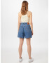 LEVI'S Plisované rifle 'PLEATED RIBCAGE SHORT' modrá denim - Pepit.sk