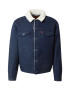 LEVI'S Prechodná bunda 'TYPE 3 SHERPA TRUCKER DARK INDIGO - FLAT FINISH' indigo - Pepit.sk