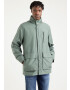 LEVI'S Prechodná bunda 'FULTON FIELD COAT GREENS' tmavosivá / pastelovo zelená / biela - Pepit.sk