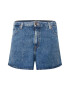 Levi's® Plus Džínsy 'PLUS HW MOM SHORT MED INDIGO - FLAT FINISH' modrá denim - Pepit.sk