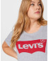 Levi's® Plus Tričko sivá / červená - Pepit.sk