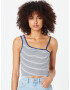 LEVI'S Top 'HOOP TANK GREENS' modrá / svetlosivá / čierna / biela - Pepit.sk