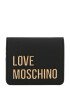 Love Moschino Peňaženka zlatá / čierna - Pepit.sk