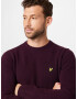 Lyle & Scott Sveter burgundská - Pepit.sk