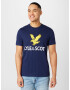 Lyle & Scott Tričko námornícka modrá / žltá / čierna / biela - Pepit.sk