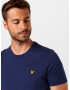 Lyle & Scott Tričko tmavomodrá / zlatá žltá / čierna - Pepit.sk