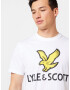 Lyle & Scott Tričko žltá / čierna / biela - Pepit.sk