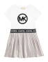 Michael Kors Kids Šaty čierna / strieborná / biela - Pepit.sk