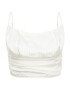 Missguided Petite Top biela - Pepit.sk