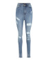 Missguided Tall Džínsy 'SINNER' modrá denim - Pepit.sk