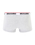 Moschino Underwear Boxerky sivá melírovaná / červená / čierna / biela - Pepit.sk