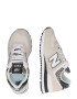 new balance Nízke tenisky '574' hnedá / kamenná / čierna / biela - Pepit.sk