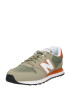 new balance Nízke tenisky '500' kaki / tmavooranžová / biela - Pepit.sk