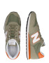 new balance Nízke tenisky '500' kaki / tmavooranžová / biela - Pepit.sk