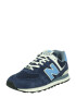 new balance Nízke tenisky '574' námornícka modrá / svetlomodrá / biela - Pepit.sk