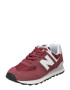 new balance Nízke tenisky '574' svetlosivá / burgundská / biela - Pepit.sk