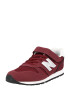 new balance Tenisky svetlosivá / burgundská / biela - Pepit.sk