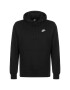 Nike Sportswear Mikina 'Club Fleece' čierna / biela - Pepit.sk