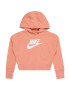 Nike Sportswear Mikina broskyňová / biela - Pepit.sk