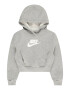 Nike Sportswear Mikina sivá / biela - Pepit.sk