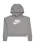 Nike Sportswear Mikina sivá melírovaná / biela - Pepit.sk