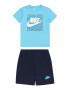 Nike Sportswear Set námornícka modrá / nebesky modrá / biela - Pepit.sk