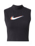 Nike Sportswear Top oranžová / čierna / biela - Pepit.sk