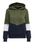 ONLY Mikina 'ONLPEAR LS BLOCKING HOOD SWT' zelená - Pepit.sk