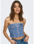 ONLY Top 'JASMINE' modrá denim - Pepit.sk