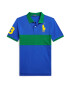 Polo Ralph Lauren Tričko zafírová / žltá / tmavozelená - Pepit.sk