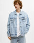 Pull&Bear Prechodná bunda modrá denim - Pepit.sk